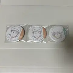 アニメーション呪術廻戦展　原画缶バッジ　渋谷事変　伏黒恵　虎杖悠仁