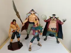 ワンピース　フィギュア　POP　白ひげ　エース　マルコ　黒ひげ