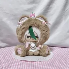 感謝SALEハンドメイド 着ぐるみ おすわりぬい服 推し活 桃色 茶色 d544