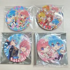 すとぷり　缶バッジ　さところ　等身　デフォ　全員集合　レア