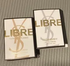 イヴ・サンローラン　リブレ　オーデパルファム　フローラル　サンプル　2本