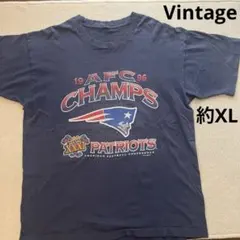 Vintage 1996 AFC Champs Tシャツ ネイビー約XL