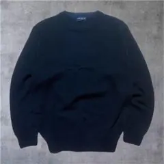 90s 紺タグ old uniqlo ニット セーター ブラック cityboy