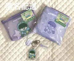 プルバトゥ　くじ　フムニャリン3点セット　エコバッグ　ポーチ　キーホルダー