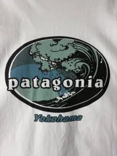 新品・未使用‼︎ USA製 パタゴニア 鎌倉店限定 プリントTシャツ 紺 XS 