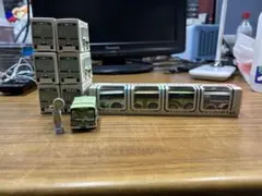 レア　京都市バス　循環　バス停付き　チョロQ 神戸、大阪、京都、名古屋市バス