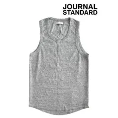 JOURNAL STANDARD タンクトップ 杢グレー ラウンドヘム Sサイズのサムネイル