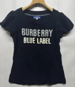 BURBERRY BLUE LABEL ブルーレーベル ロゴ Tシャツ 38