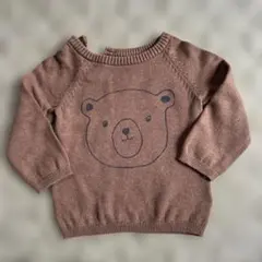 H&M クマ刺繍 ニットセーター EUR 80