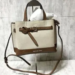 マイケルコース　サッチェル　2way ショルダーバッグ　ハンドバッグ　キャンバス