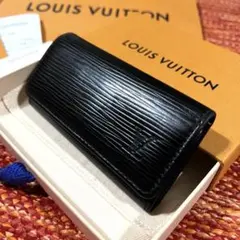Louis Vuitton ブラックキーケース エピ レザー ミュルティクレ4