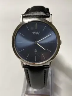 【稼働品】SEIKO 43-0240 ブルー　新品電池