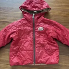 MIKIHOUSE 赤いフード付きジャケット