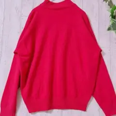 UNITED COLORS OF BENETTON ピンクタートルネックセーター