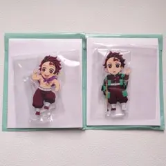 鬼滅の刃 繋がるアクリルスタンドC 炭治郎 錆兎 玄弥 4点セット 新品