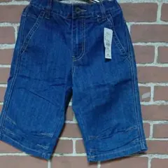 デニムハーフパンツ②140