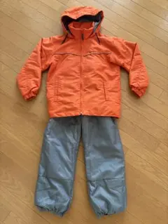 IGNIO イグニオ　子ども用スキーウェア オレンジ グレー　150