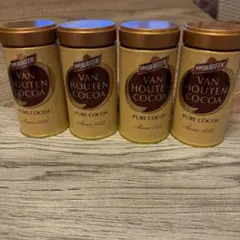 VAN HOUTEN COCOA ピュアココア 200g 5缶セット - メルカリ