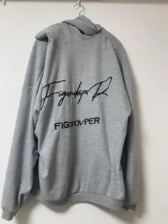 Fig and Viper グレー フード付き パーカーのサムネイル