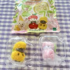 シルバニアファミリー フルーツパーティー　ペルシャネコの赤ちゃん　さくらんぼ