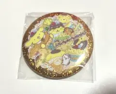 キラキラBIG缶バッジ　ポムポムプリン