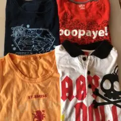 男の子　夏服　 130 Tシャツ　タンクトップ　ポケモン　ミニオンズ