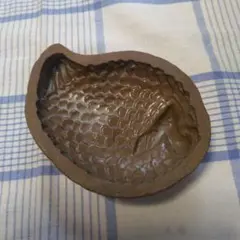 昭和レトロ、和菓子、陶器製、落雁型、古道具、アンティーク、ビンテージ、小物入れ