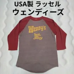 USA製 ウェンディーズ WENDYS 半袖 7分袖 Tシャツ カットソー