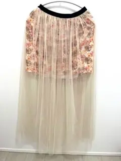 GRL ロングスカート　花柄