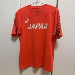 アシックス　陸上日本代表Tシャツ　Mサイズ