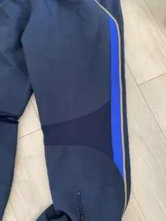 ネイビー スリムフィットジャージパンツ