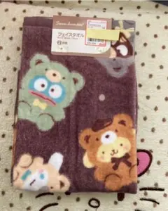 フェイスタオル 1枚　サンリオ　アベイル