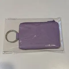 BTS 入会特典　キーポーチ　パープル