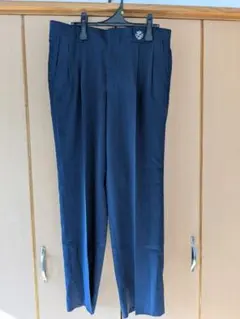 メンズ　ネイビー スラックス