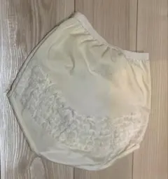 MIZUNO BLACKJACK アイボリー フリル付アンダースコートL 難あり