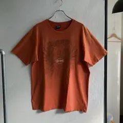 ★ 90S USA製 HARLEY-DAVIDSON オレンジ Tシャツ