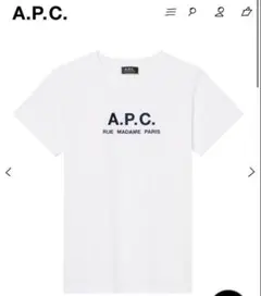 A.P.C. T-SHIRT RUE MADAME FEMME