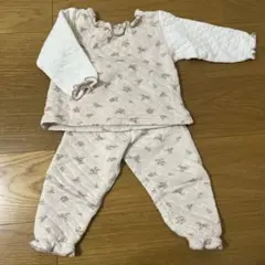 バースデイ　花柄ベビーパジャマ 90サイズ
