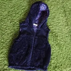 ブランシェス ネイビー ベスト 120