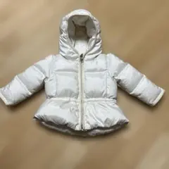 ポロ・ラルフ・ローレン フード付き　ダウンジャケット　ホワイト