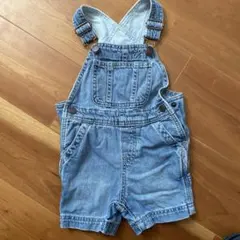 【GAP】デニムオーバーオール 80(12m〜18m)