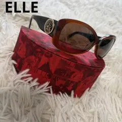 ELLEエルブラウンフレーム サングラス ケース付きのサムネイル