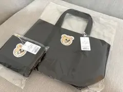 フェイラー オールドテディ ワッペントートバッグ ベージュ 小サイズ L