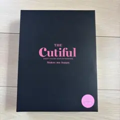 未開封】Cutiful シートカラーヘアエクステンション ジンジャーピール