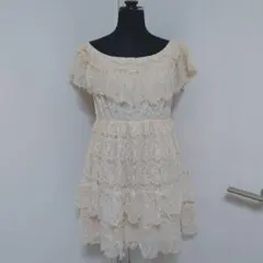 ■MERCURYDUO　総レース　ミニワンピース