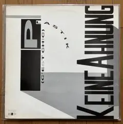 KEINE AHNUNG / PLASTIK 12インチ