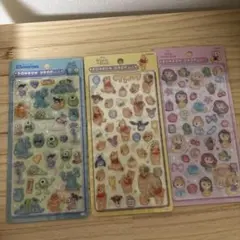 ボンボンドロップシール　正規品　プリンセス　モンスターズインク　ぷーさん