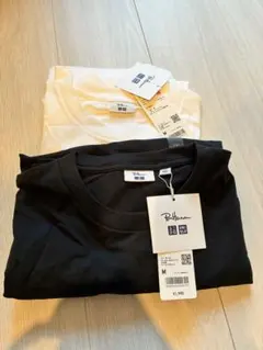 【限定　新品未使用】UNIQLO✖️Rothman Tシャツ 2枚セットM 黒 白