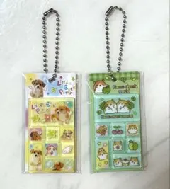 ⭐︎タイルシール風　キーホルダー⭐︎新品未使用