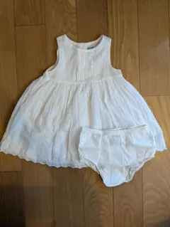 babyGap＊ベビーチュチュ（オーバーパンツ付き） ＊80cm＊ホワイトのサムネイル